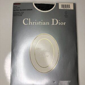 𝅺christian Dior Pantyhose Control Top Black S